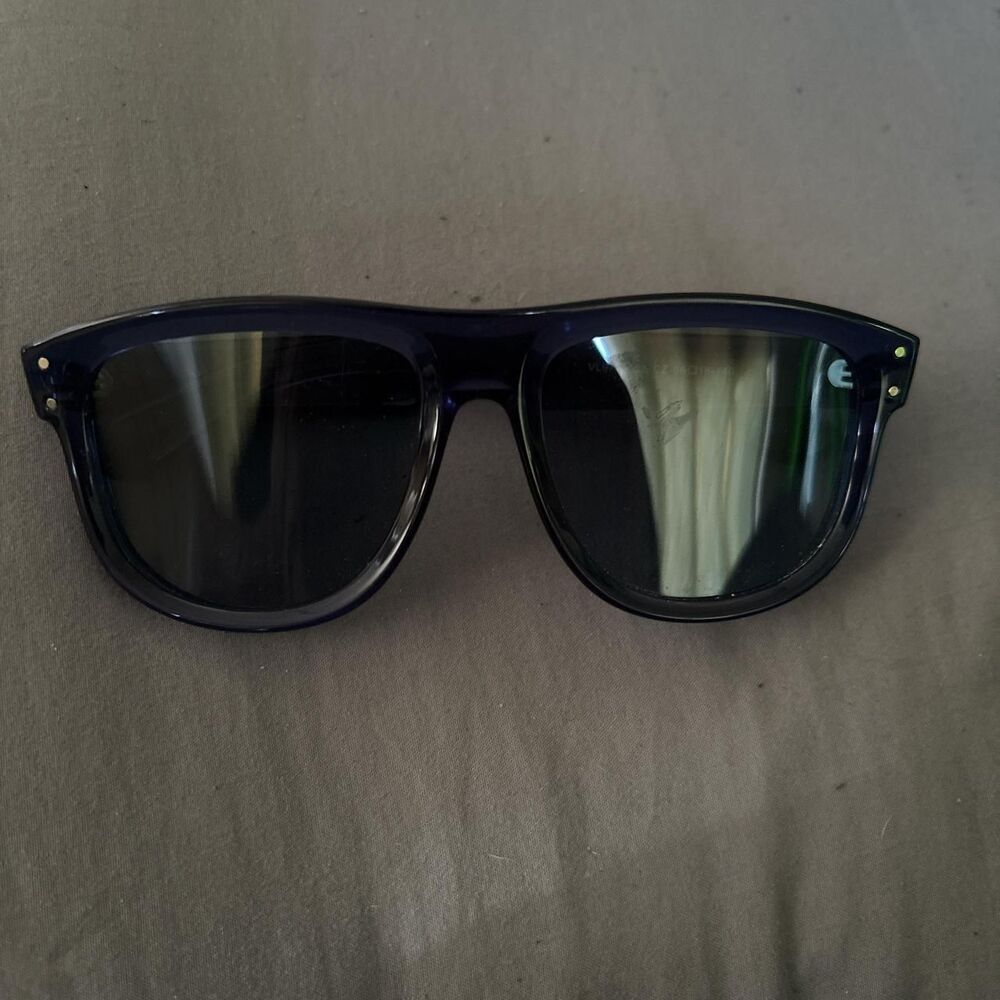 Unbranded Men's Black and Navy Sunglasses